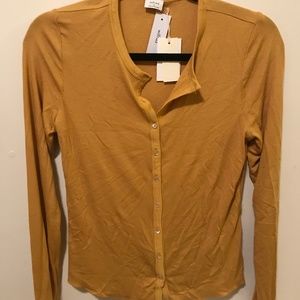 Wilfred Oceane Longsleeve in Cairo Gold